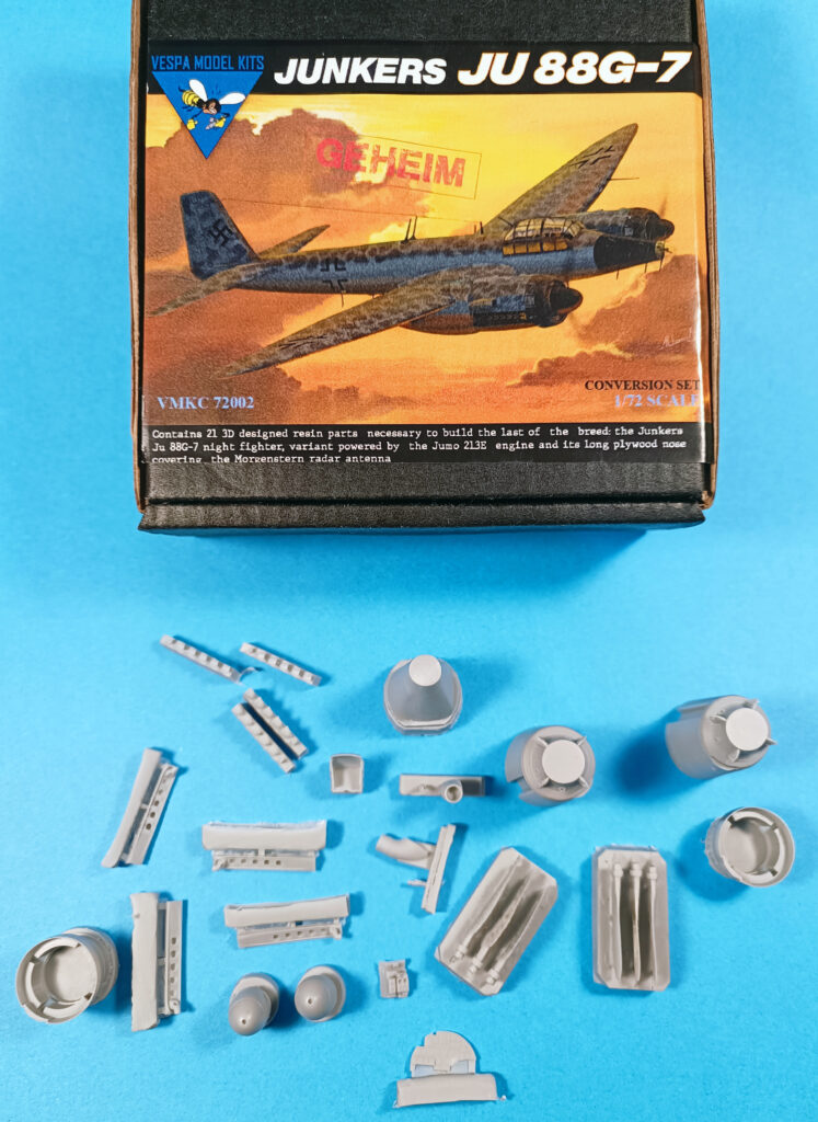 Junkers Ju 88G 7 Conversion Kit Vespa Models