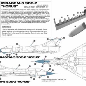 VMKC 48015 Mirage 5SDE “Horus upgrade” conversion