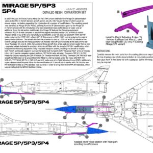 VMKC 48009 Mirage 5P/P3/P4 conversion