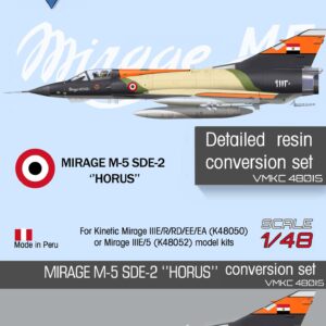 VMKC 48015 Mirage 5SDE “Horus upgrade” conversion
