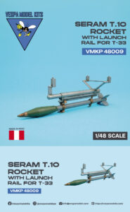 VMKP 48009 SERAM T.10 rockets and launch rails for T-33/AT-33 Shooting Star
