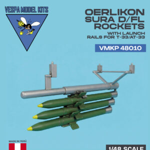VMKP 48010 Oerlikon SURA D/FL and launch rails for T-33/AT-33 Shooting Stars