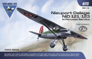 VMKR 48004 Nieuport-Delage NiD 121/123 French parasol fighter