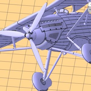 VMKR 48004 Nieuport-Delage NiD 121/123 French parasol fighter