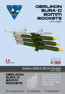 VMKP 32004 Oerlikon SURA-D Air to Ground rockets