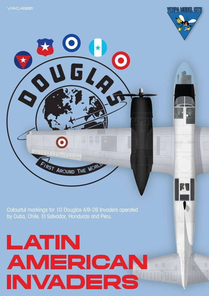 Latin American Invaders 1:48 scale aircraft decals