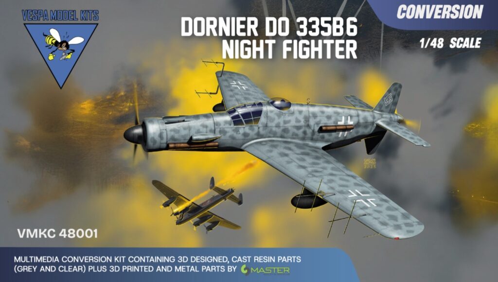 Dornier Do 335B-6 conversion for Tamiya kit