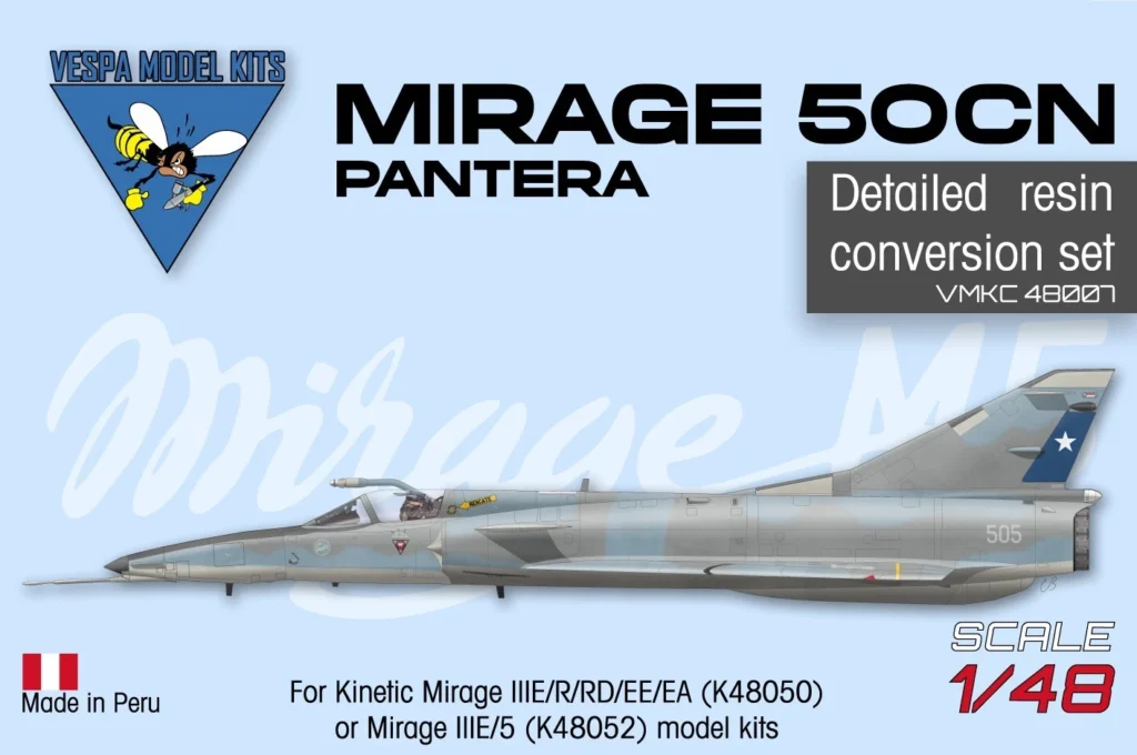 Mirage 50CN "Pantera" conversion for Kinetic