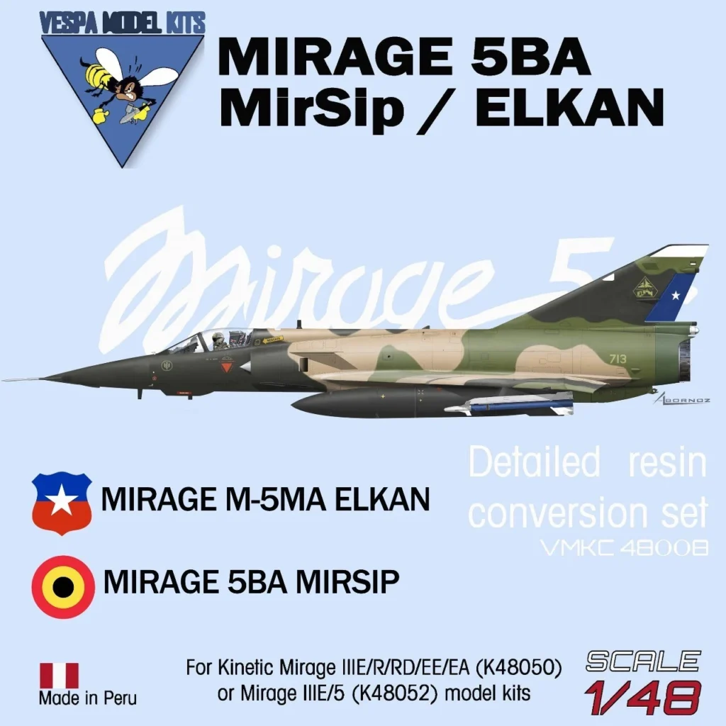 Mirage 5 MIRSIP/ELKAN conversion for Kinetic