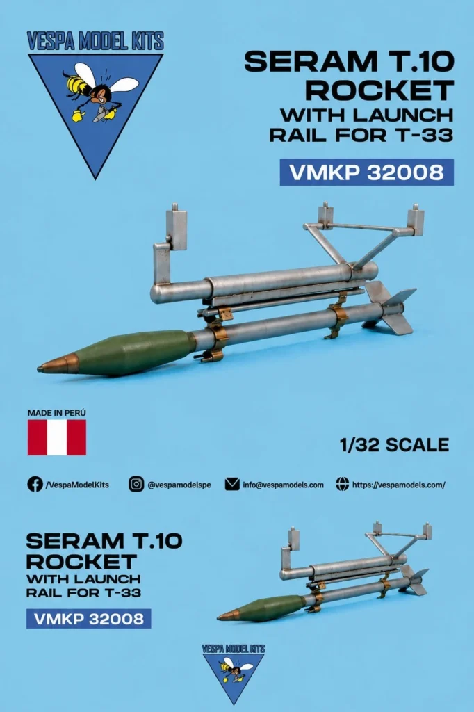 SERAM T.10 rockets for AT-33
