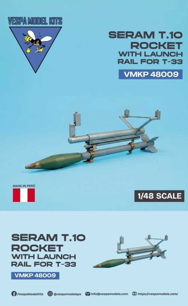 SERAM T.10 rockets for AT-33 & others
