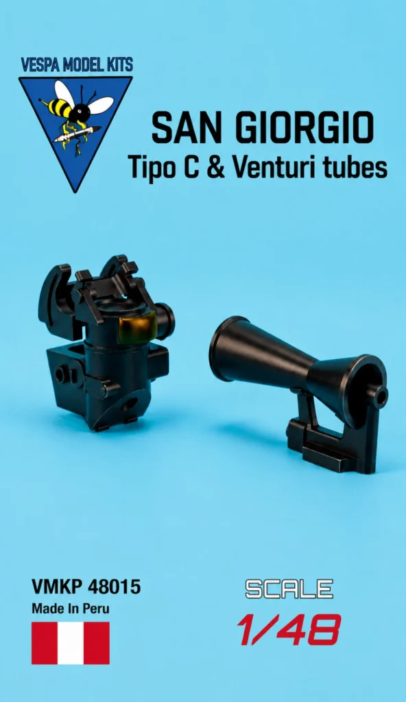 San Giorgio Tipo C gunsights & Venturi tube for late war Regia Aeronautica aircraft