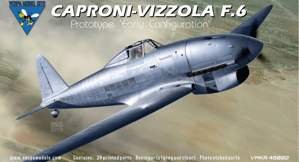 Caproni-Vizzola F.6 full resin kit + decals & photo etch
