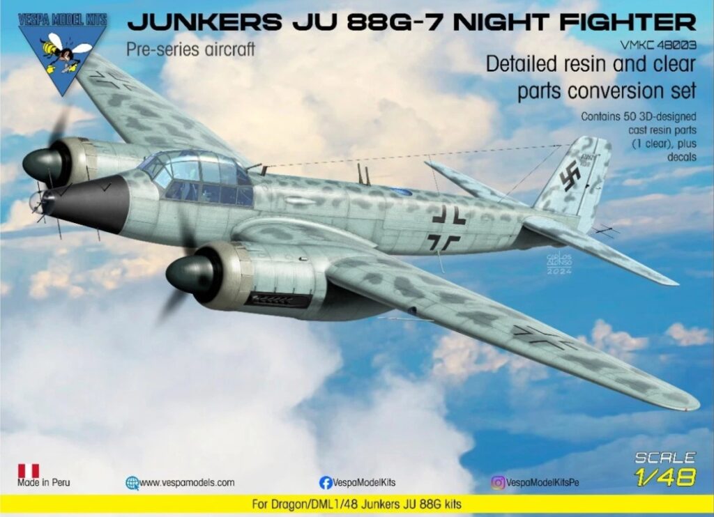 Junkers Ju 88G-7 conversion set - 1:48
